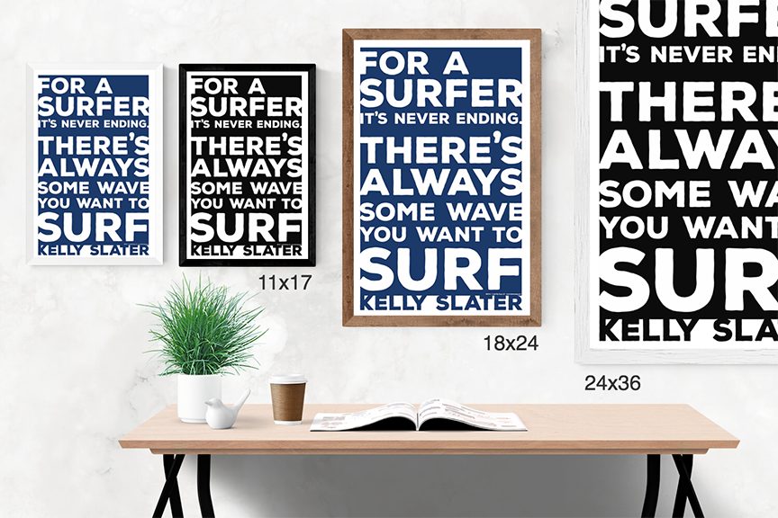 Kelly Slater Surf Quote