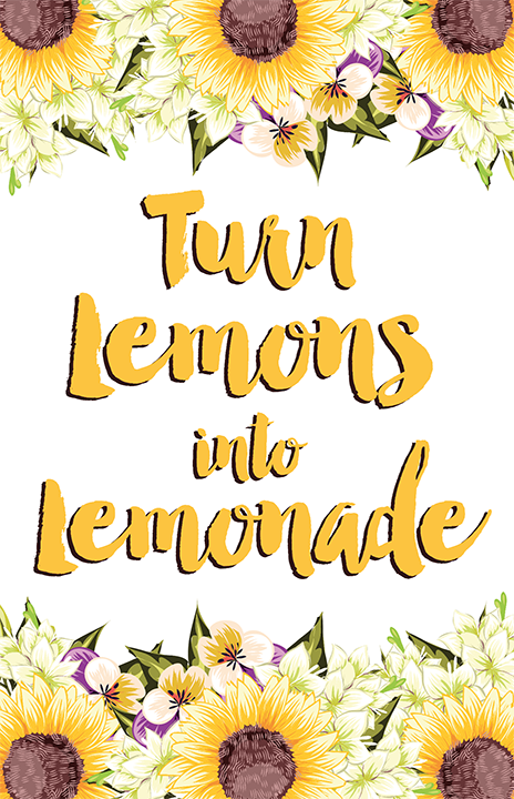 Turn Lemons into Lemonade Illustration