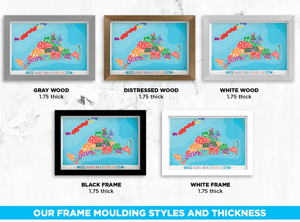 Marthas Vineyard Type Map