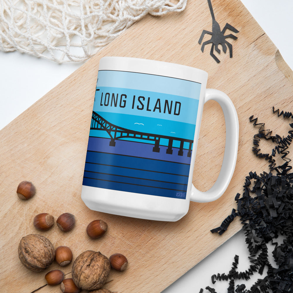 SOUTH SHORE- Great South Bay Illustration Mug