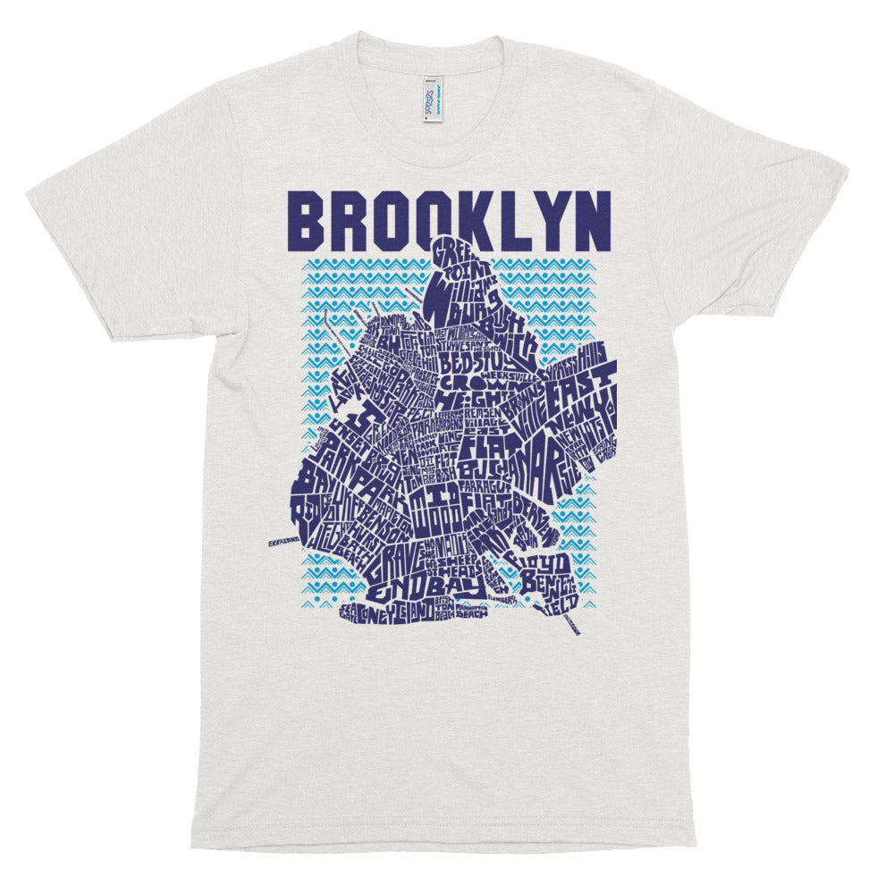 Brooklyn Type Map Shirt