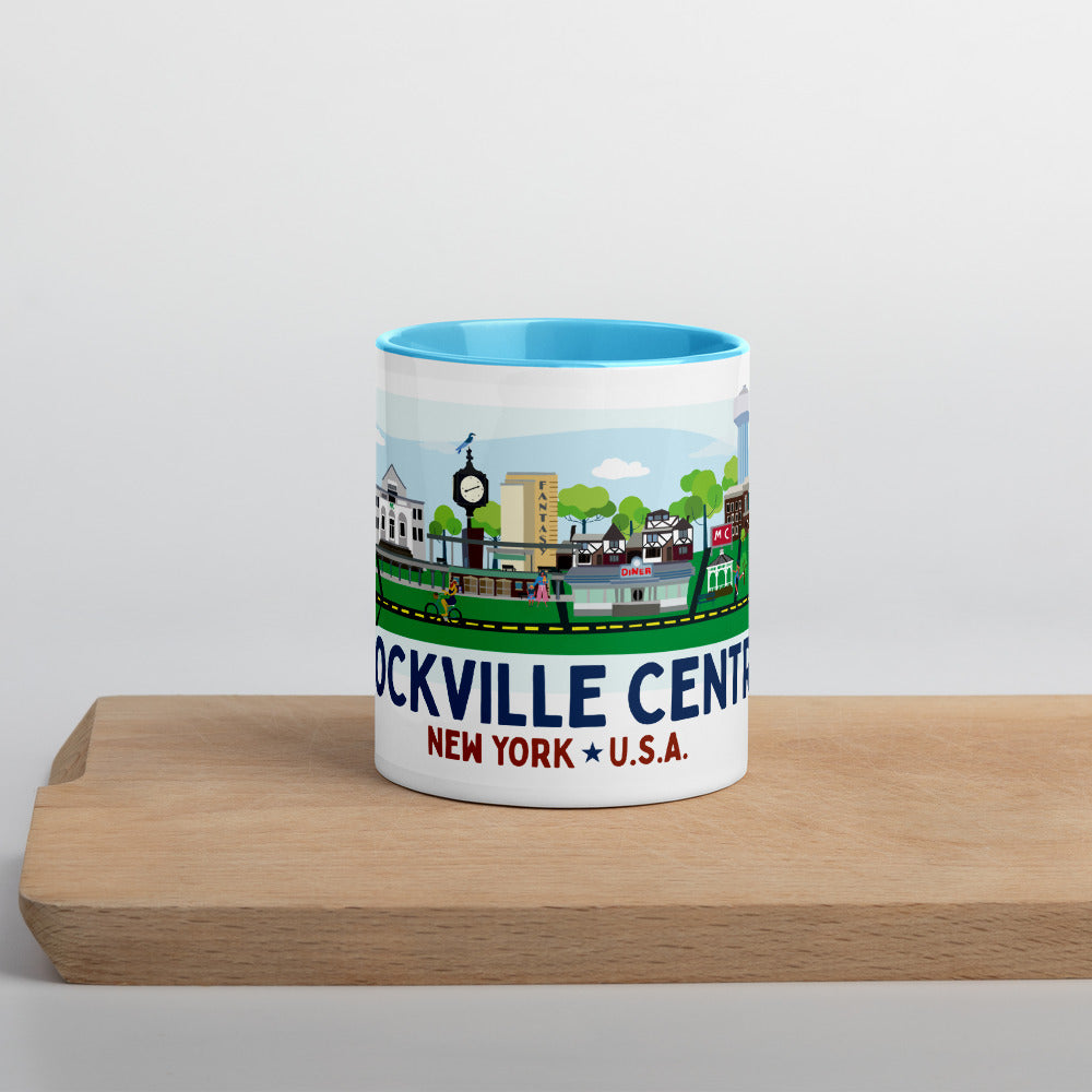 Rockville Centre Skyline Mug