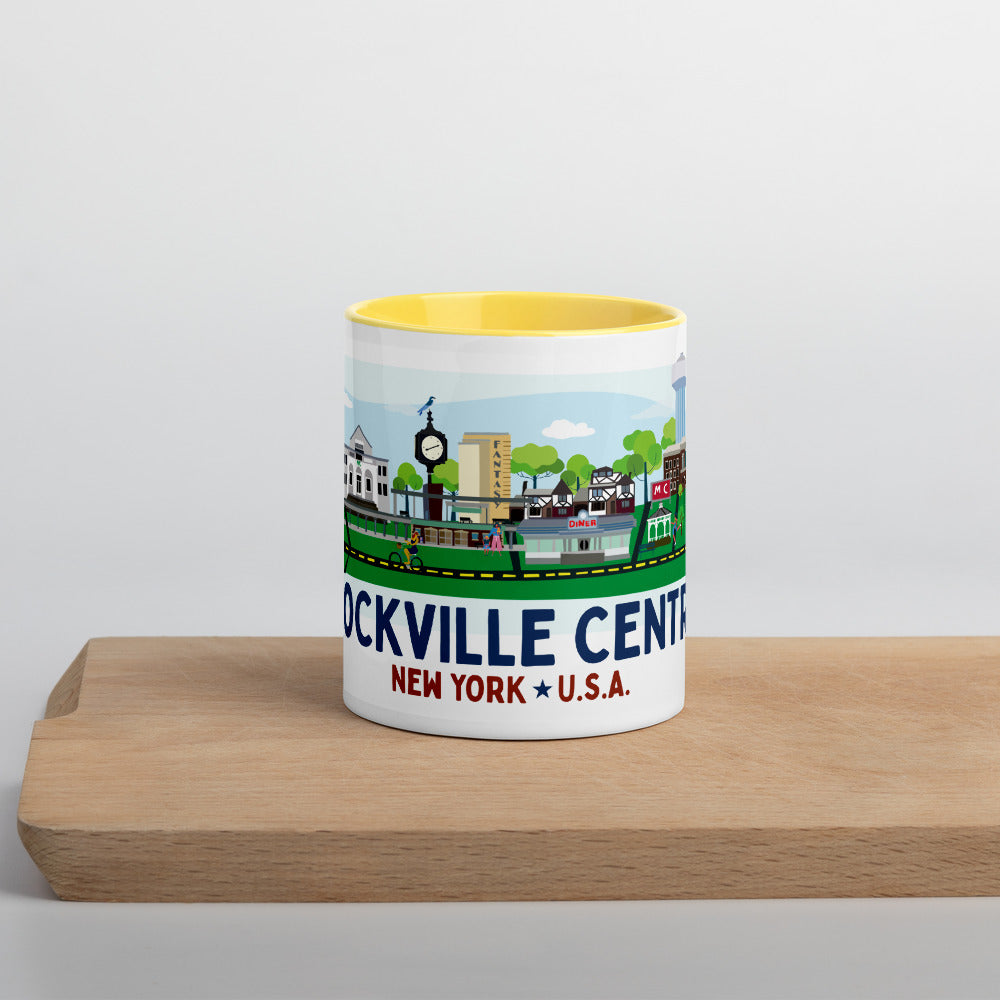 Rockville Centre Skyline Mug