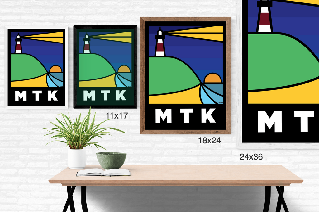 Montauk Light: Thick Line Series