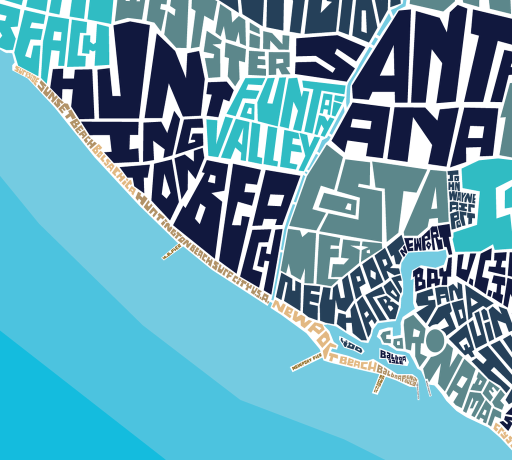 Orange County Type Map