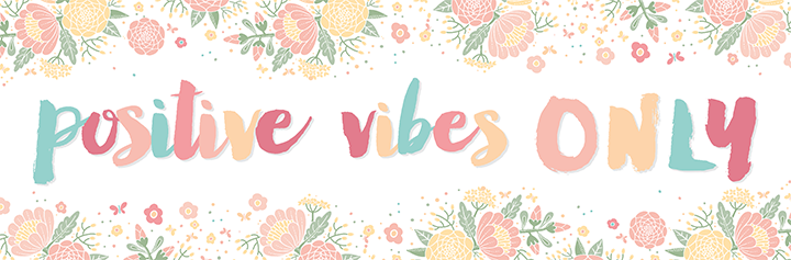 Positive Vibes Only Illustration