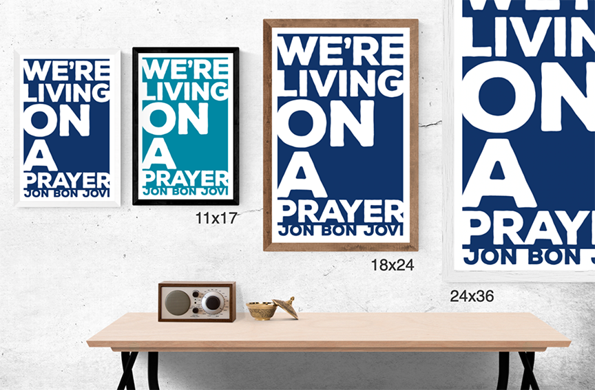 Livin' On A Prayer, Jon Bon Jovi Quote