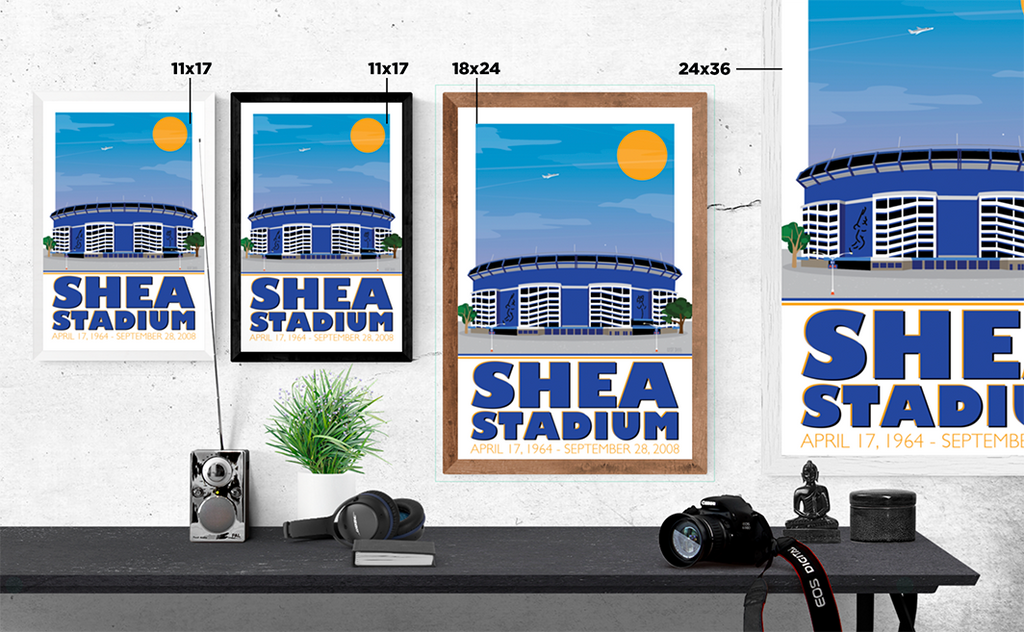 Shea Stadium Illustration