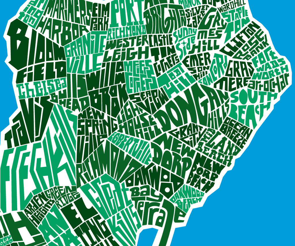 Staten Island Neighborhood Type Map
