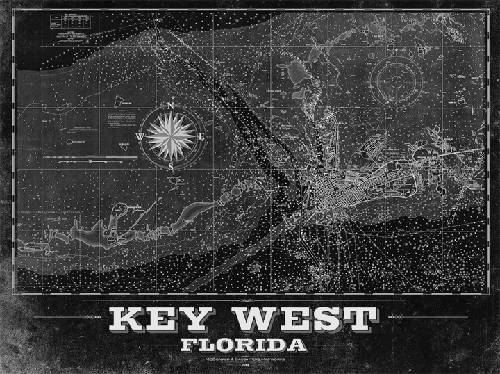 Key West Nautical Chart