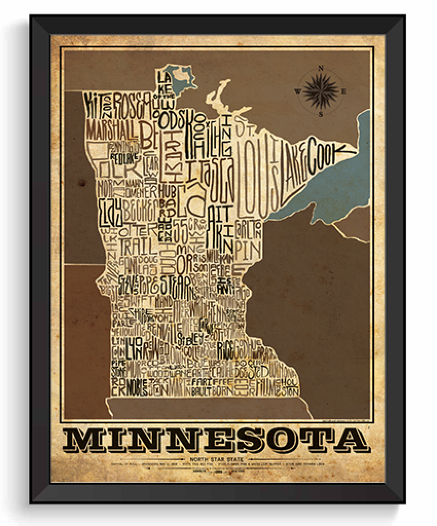 Minnesota State Type Map