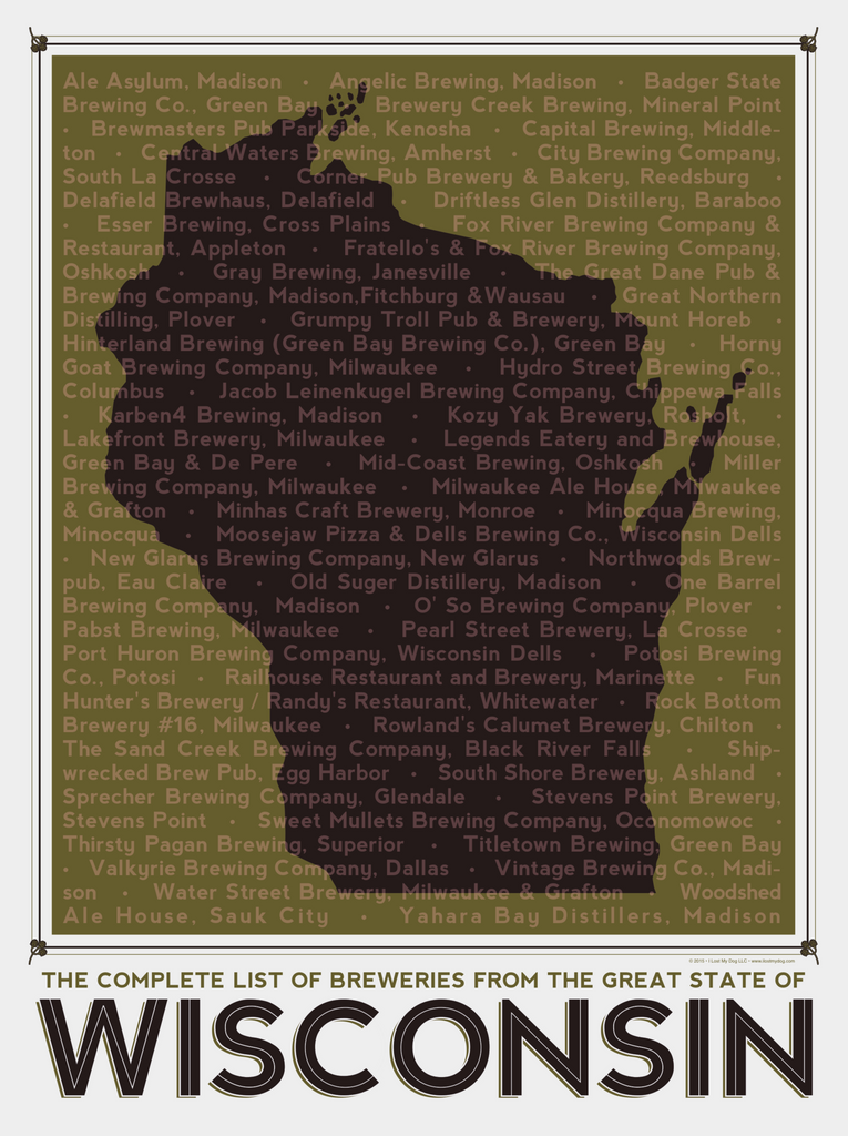 Wisconsin State Breweries Chart