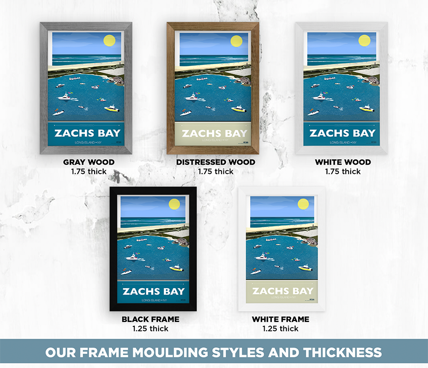 Zach's Bay, Jones Beach Illustration